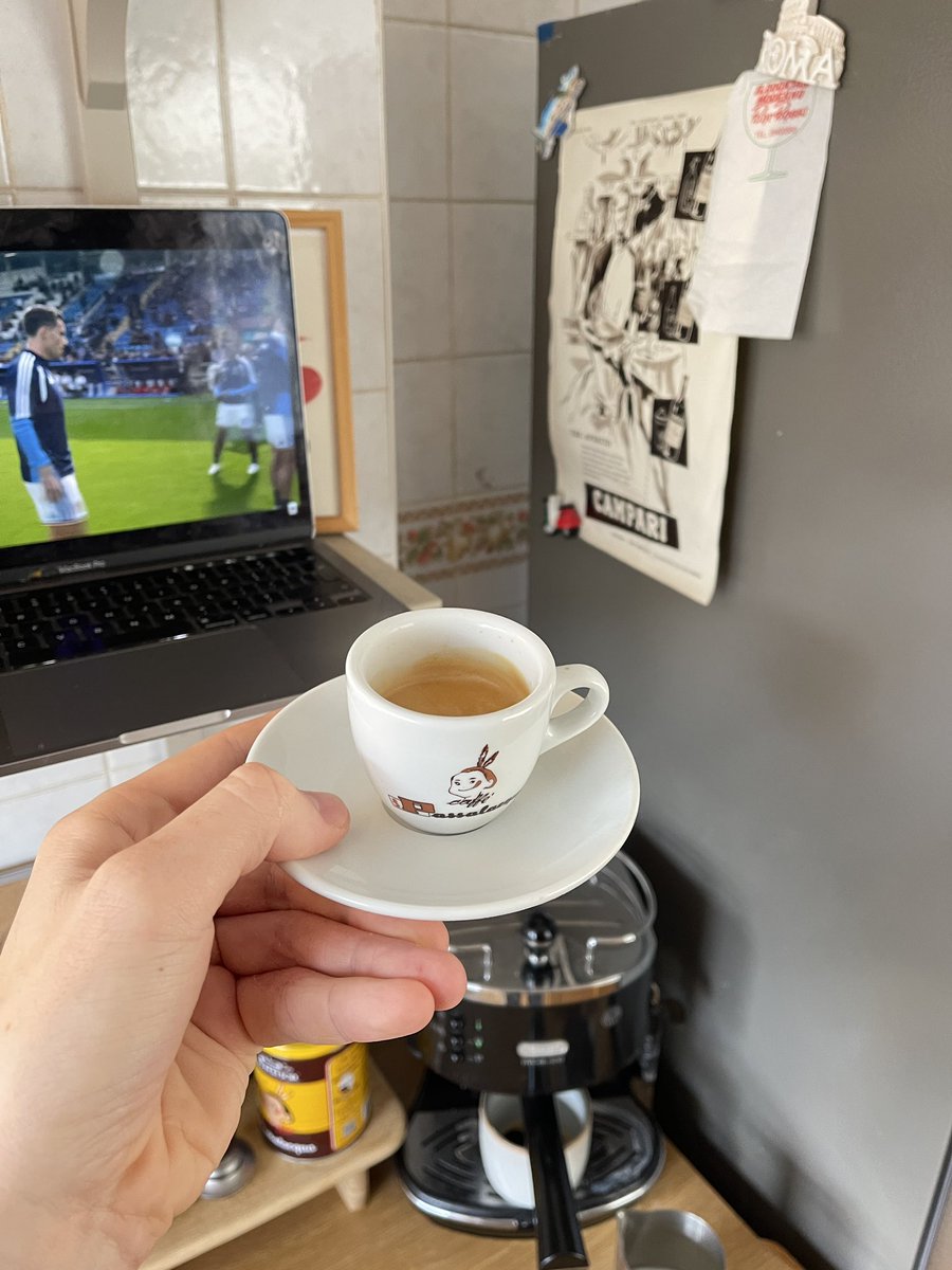 luketaylorfc's tweet photo. Buongiorno, ragazzi. Sundays are for calcio, and this morning’s game is a fantastic one. 

Fresh espresso made, and I’m ready for Como vs. Roma. https://t.co/mNr2z4TJYR