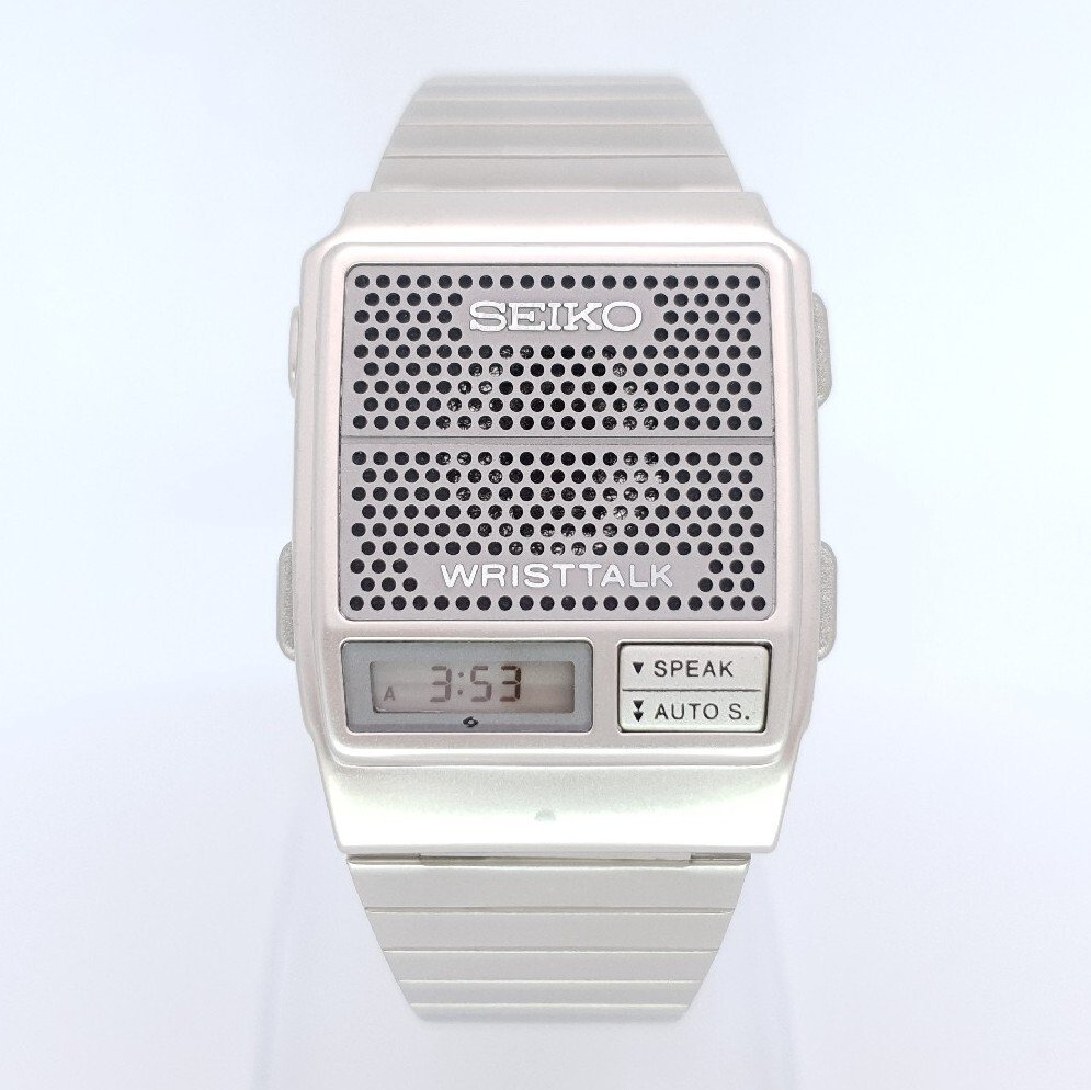 tom_daciz's tweet photo. Seiko Wristtalk
Ref. A964-4A0A
The 1987 Wristtalk was part of a legendary run where Seiko pushed the boundaries of wearable technology. It belongs to the same era and experimental design philosophy as...
More at https://t.co/VZ3HYwkcrU
#watches #Seiko #Wristtalk #retro #vintage https://t.co/r4dSQPpJQk