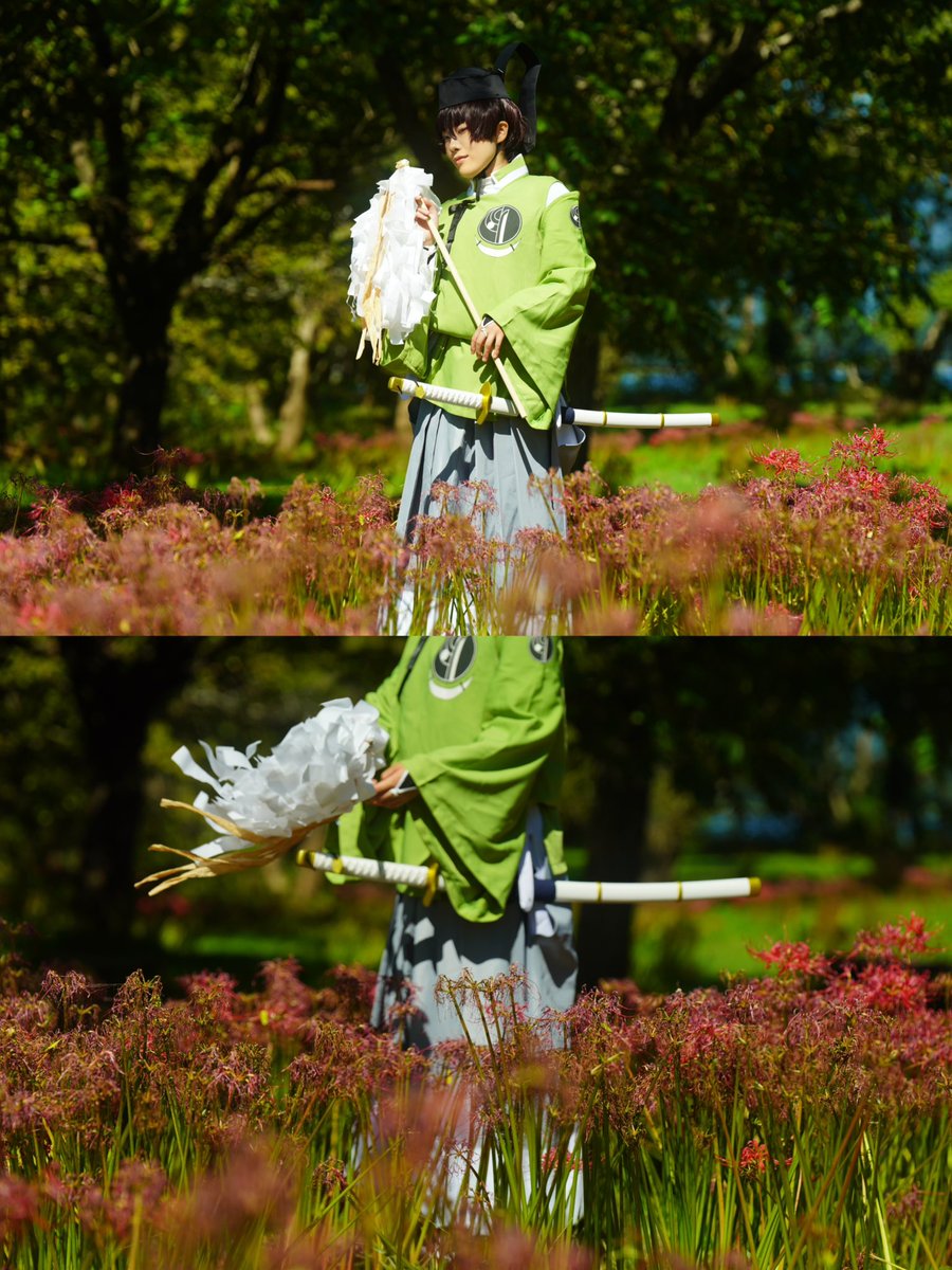 tanupon_9's tweet photo. コスプレ/cosplay
刀剣乱舞✧石切丸 初 

仏より 痩せて哀れや 曼珠沙華

photo：@109Photo__ 

#109Photo https://t.co/FEdoaZRBvg