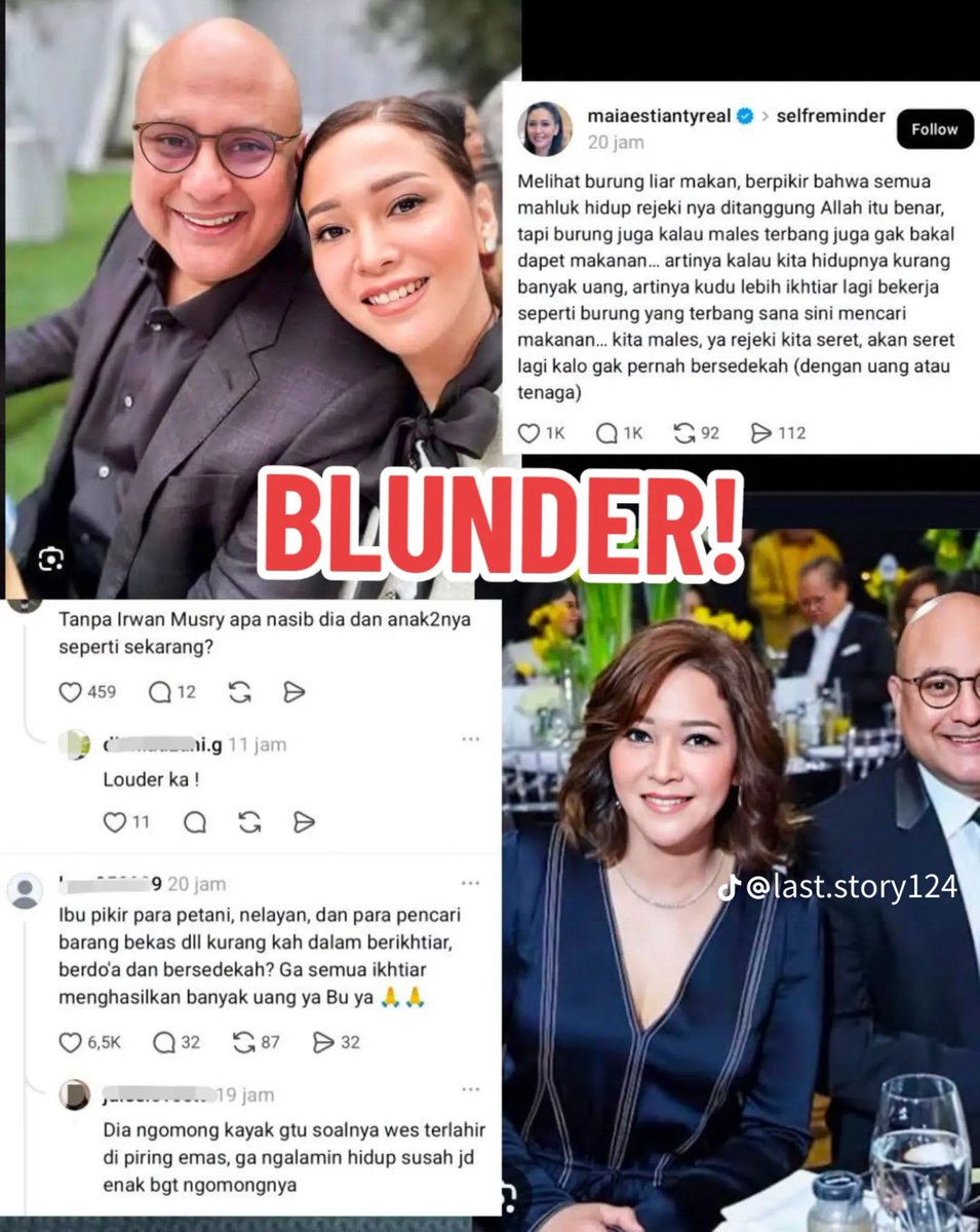 AiraNtiePuspa's tweet photo. Dua tulisan ttg kemiskinan
Yg satu sekedar basa basi
Yg satu mang beneran menulis dari hati dn pengamatan mendalam
So klean tau kn
Mana tulisan yg patut diapresiasi
Dn mana yg kudu diabaikn
Maia Estianty andai ga dinikahi Irwan Musri apa iya sekaya skrg?
Jan ajari ikan berenang https://t.co/dw3krj6e51