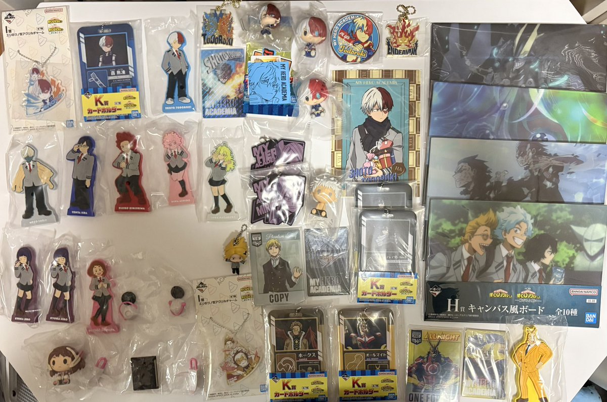 n0r4bk's tweet photo. 【譲渡・買取】ハイキュー ヒロアカ コナン 

譲 画像 

求 100~相場より少しお安くします(金額提示お願いします！)＋送料
 
1点からでも大丈夫です！
まとめて引き取っていただける方を優先させていただく場合がございます。

希望商品と金額、お支払い方法を明記の上、DMまたはリプにお願いします。 https://t.co/6YX9PE9Yfu