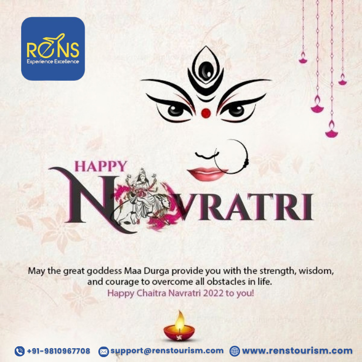 RENS_Tourism's tweet photo. 🌺 Happy Navratri from RENS Tourism! ✈️ May Maa Durga bless you with happiness, prosperity, and exciting new journeys. Celebrate the spirit of togetherness and explore the beauty of India! 🙏

#HappyNavratri #RENSTourism #TravelIndia https://t.co/4DjhXQrEqM
