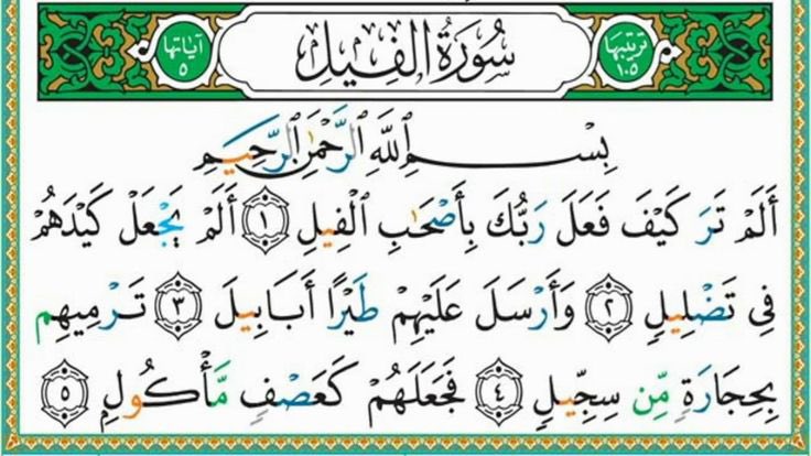 asstghfar's tweet photo. سورة الفيل اقوى سوره تهلك الساحر و السحر مهما كان نوعه تقرا وتشغل بتكرار وصوت عالي https://t.co/jbZohslQIY