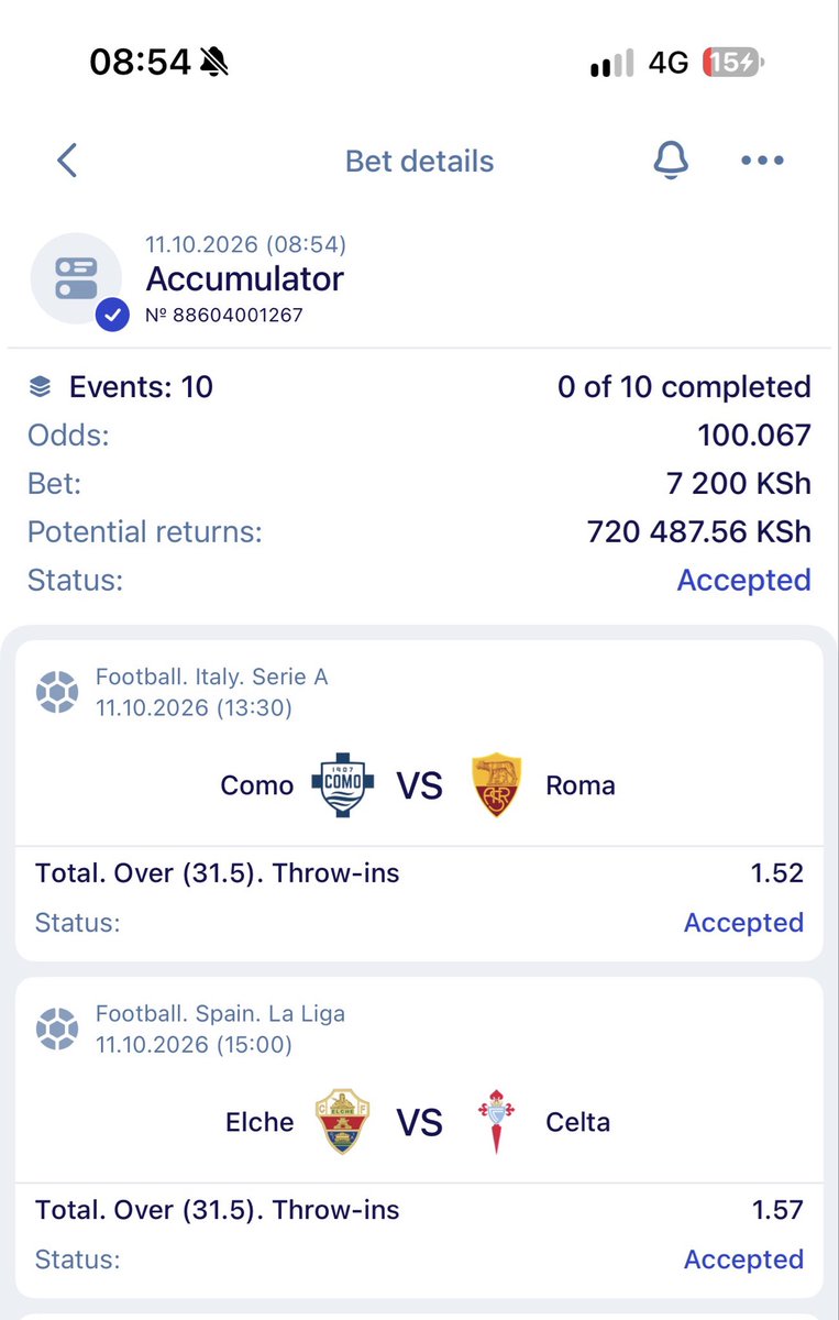 bronix_weldon's tweet photo. 𝐏𝐚𝐫𝐢𝐩𝐞𝐬𝐚✅
Throw-ins 100 Odds🤩✅
Don’t miss today🚀

𝐁𝐞𝐭 𝐜𝐨𝐝𝐞 > M2L5J

𝐑𝐞𝐠𝐢𝐬𝐭𝐞𝐫 𝐚𝐧𝐝 𝐝𝐞𝐩𝐨𝐬𝐢𝐭 ⬇️
𝐒𝐢𝐠𝐧 𝐮𝐩 𝐡𝐞𝐫𝐞 > https://t.co/H03tgMBNe7
App >>  https://t.co/HSmeykORh2

Use Promocode :: 𝐖𝐈𝐍𝟐𝟐 https://t.co/kdpWB2HeAO