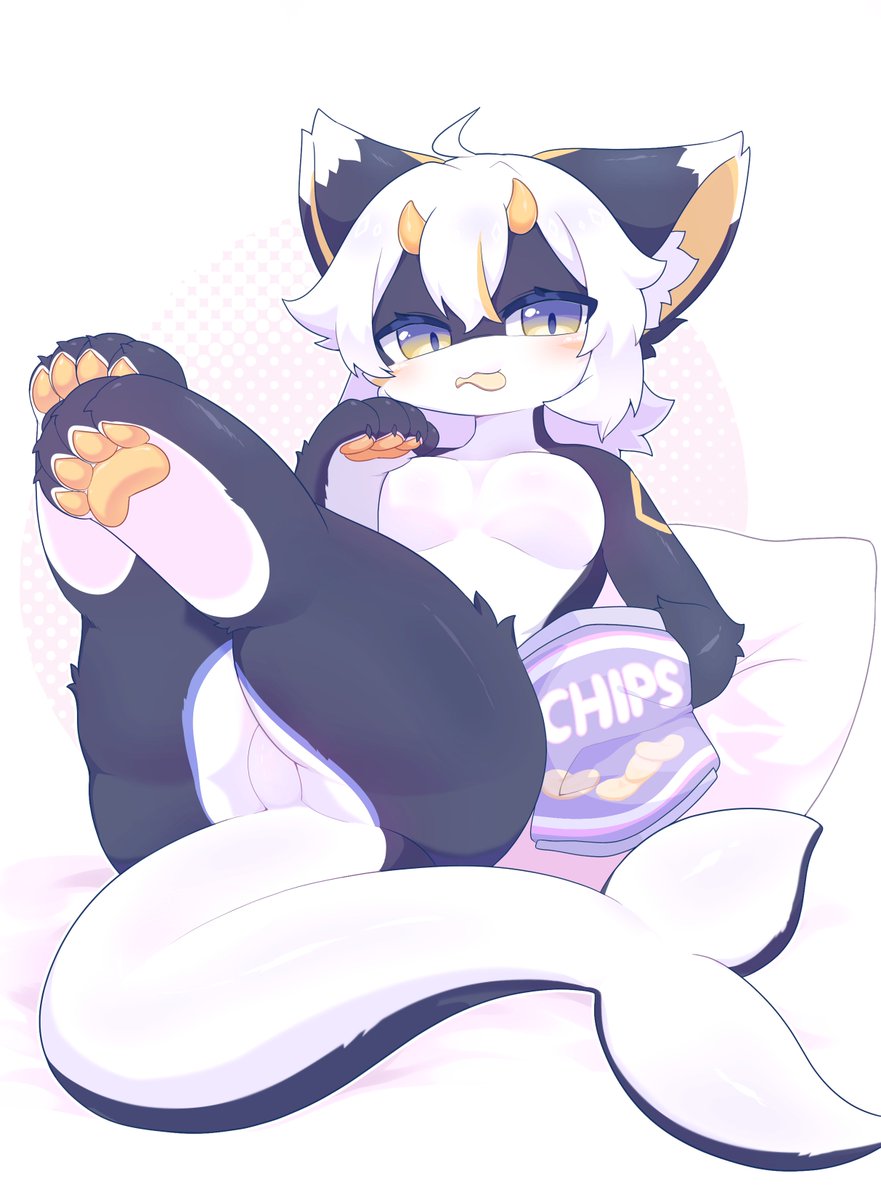 Shiro_Foxy's tweet photo. [cm]Chips🍪💛 https://t.co/xXUCFhoyvs