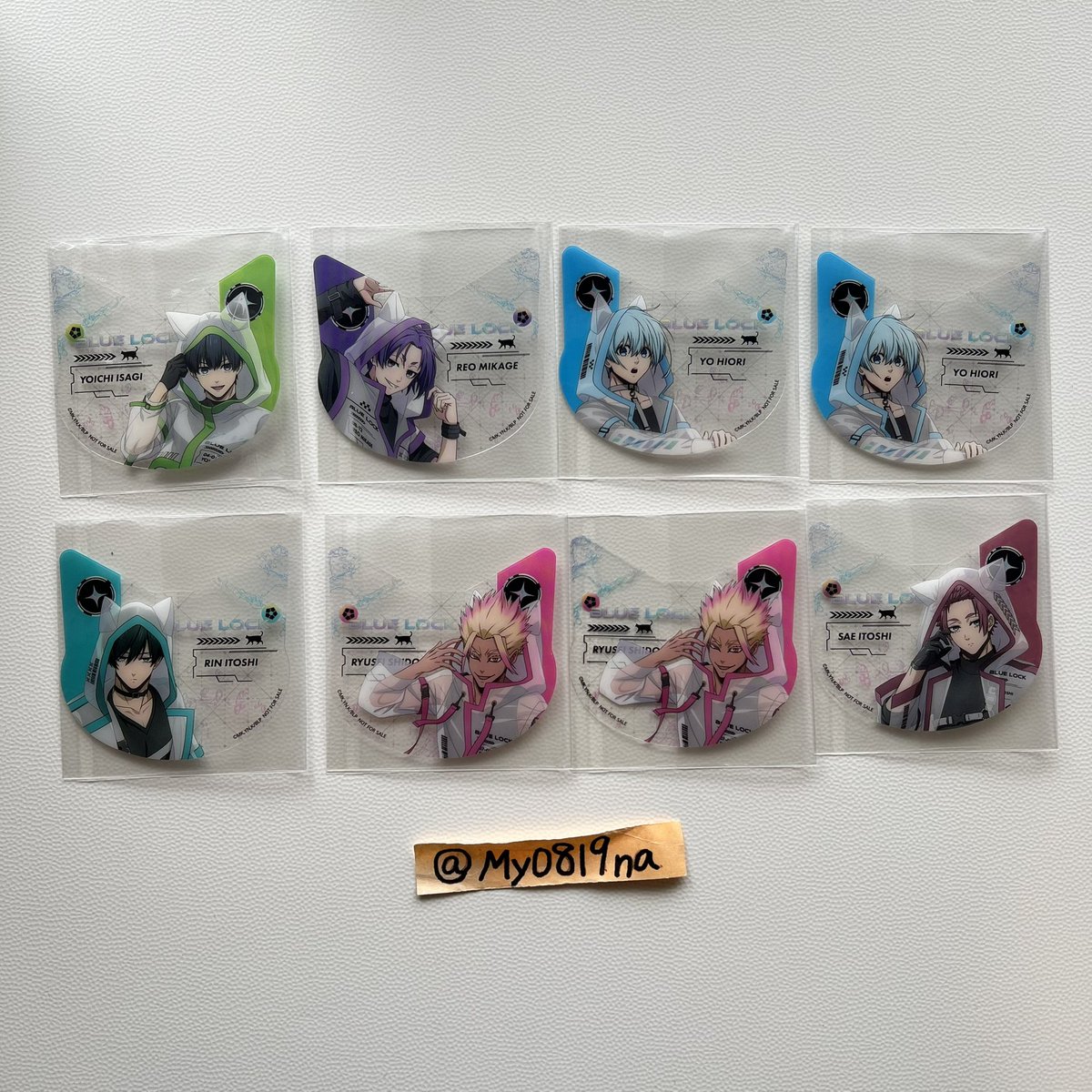 My0819na's tweet photo. ブルーロック クリアカード ウエハース ホログラム 甘い誘惑の舞台 クリアしおり カラ鉄 名刺 きらまにあ エゴイストカード Vampire バレンタイン 【交換】

【譲】1～3枚目
【求】4枚目 千切,凪,御影,凛【各1】

↓ https://t.co/ucRjDO0OXO