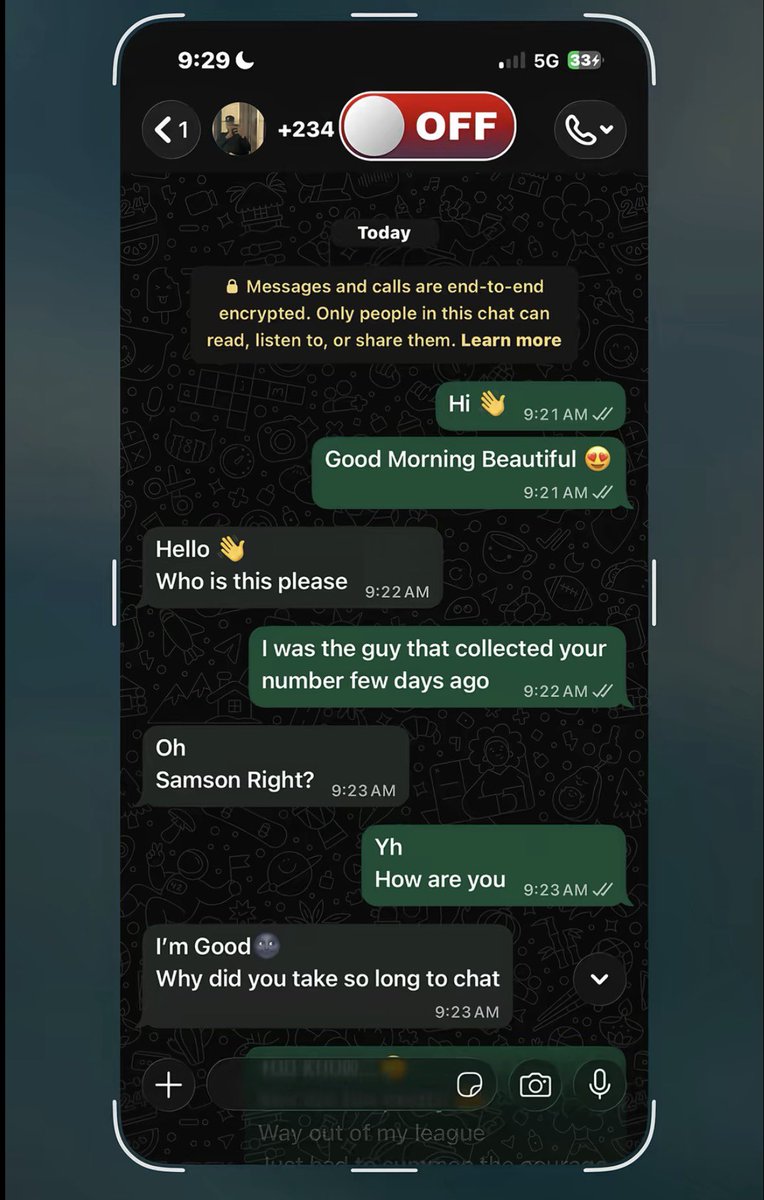 ferarri001's tweet photo. So you decided to text her with another number 🥺😓 https://t.co/JH73bmXwqC