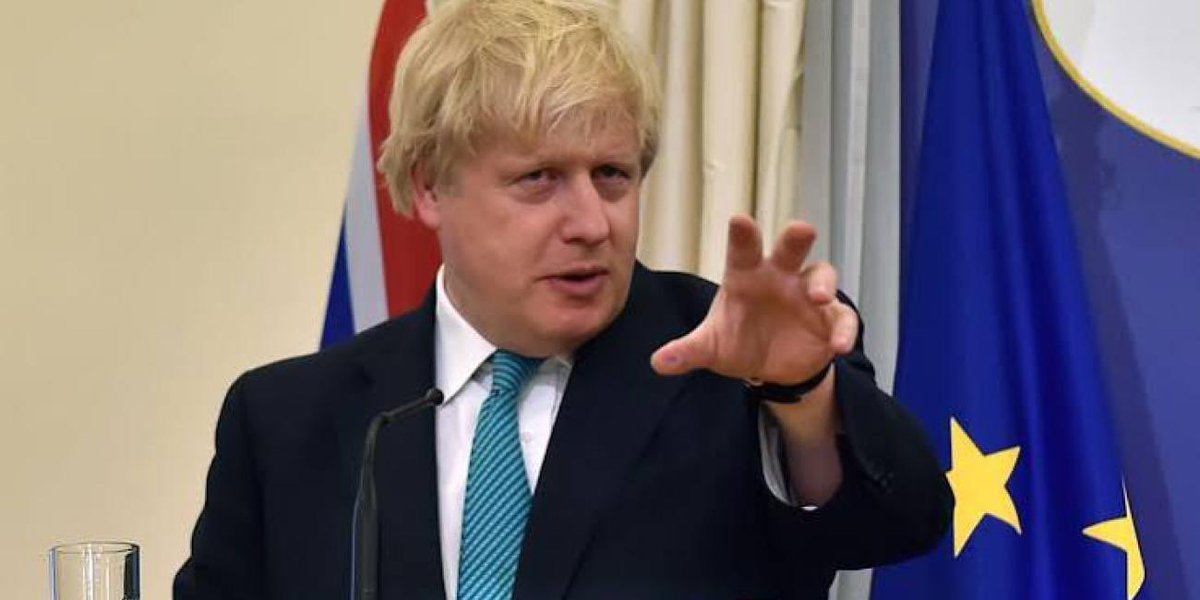 instablog9ja's tweet photo. “Sickening and ridiculous” — Former UK Prime Minister Boris Johnson condemns US move to ease Russian fuel sanctions, accuses Trump of helping fund Putin’s war in Ukraine https://t.co/DCd1hduDJD