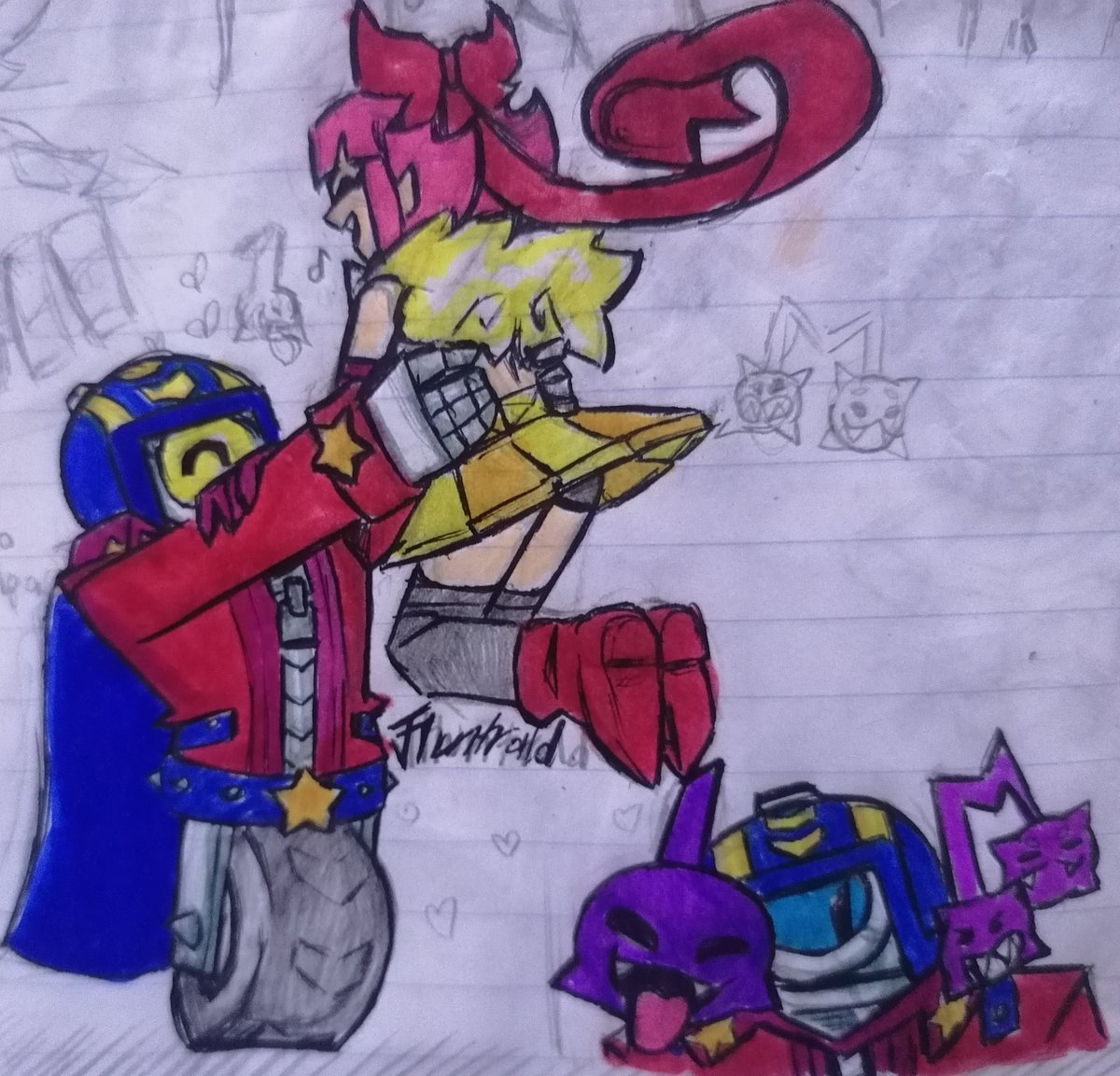 JHuntrald750's tweet photo. Me encanta este ship aunque no soy bueno imaginando dinámicas #stulodie #brawlstars https://t.co/nHVhmEyQDe