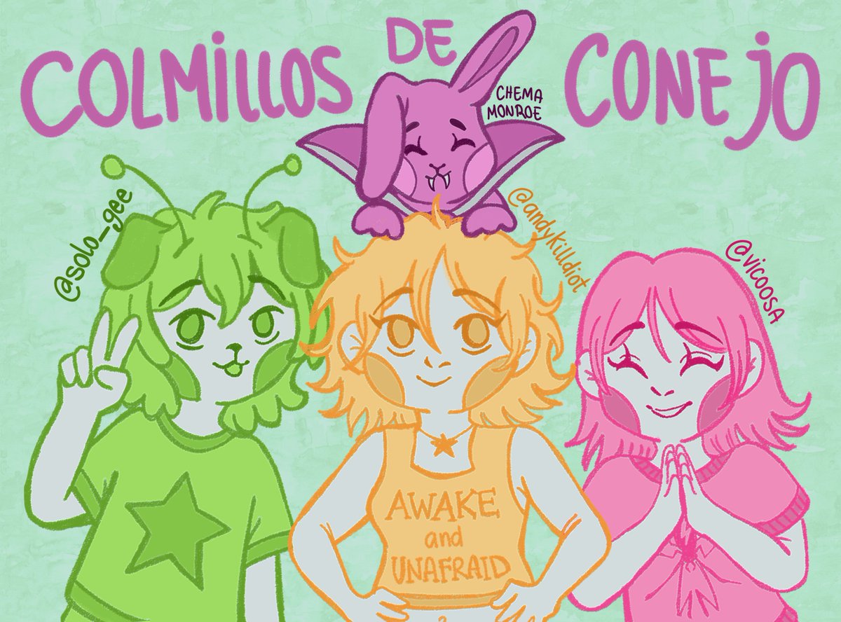 colmillosconejo's tweet photo. Les recordamos que Colmillos de Conejo será expositor oficial en la tercera edición del My Chemical Tianguis, este próximo sábado 17 de octubre de 12pm a 7pm, en el Salón de los Ferrocarrileros. 

Nuestro colectivo se especializa en la ilustración y diseño. https://t.co/cvOjQgSqCx