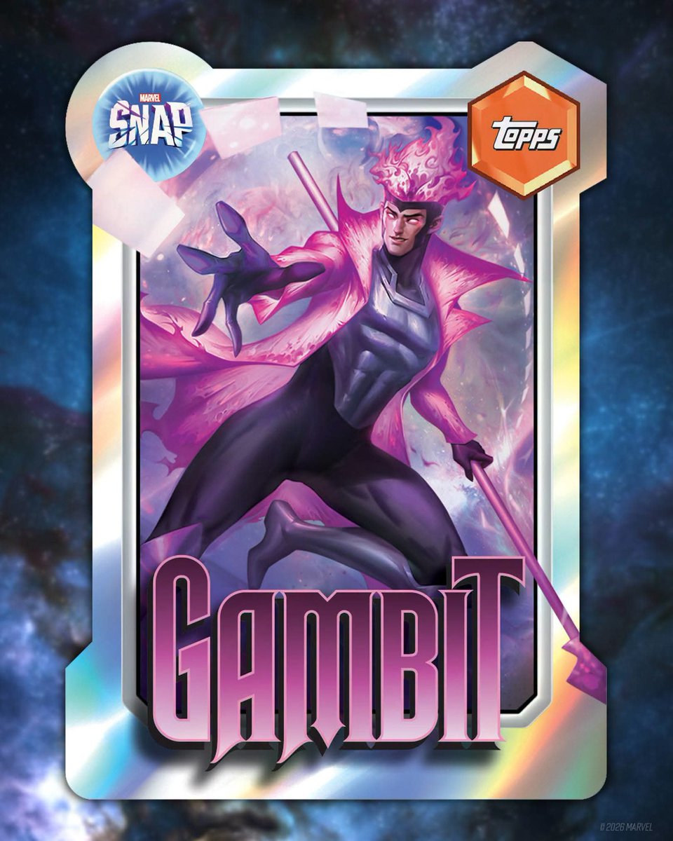 PastraSnap's tweet photo. 🚨🔥 ¡MARVEL SNAP llega a las cartas físicas! 🃏🤯

Primer vistazo a las cartas especiales de Topps Neon Marvel 2026 con arte de Pandart Studios. 🎨

Mi gente, ¿cuál les gustaría tener en su colección? 👀👇

#MarvelSnap #ToppsMarvel #PastraSnap https://t.co/Tl2Ndr8JSB