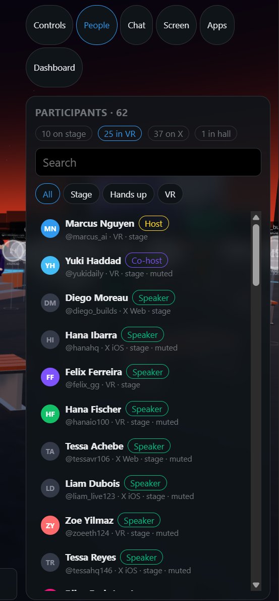 2senseless's tweet photo. I spent some extra toks on putting together a spaces vr poc that's usable in web as a 3d world or with vr head gear. There is a lot of latent potential in spaces @elonmusk @lindayaX @singhai @benjitaylor @dinkin_flickaa https://t.co/HF32PxwBcI