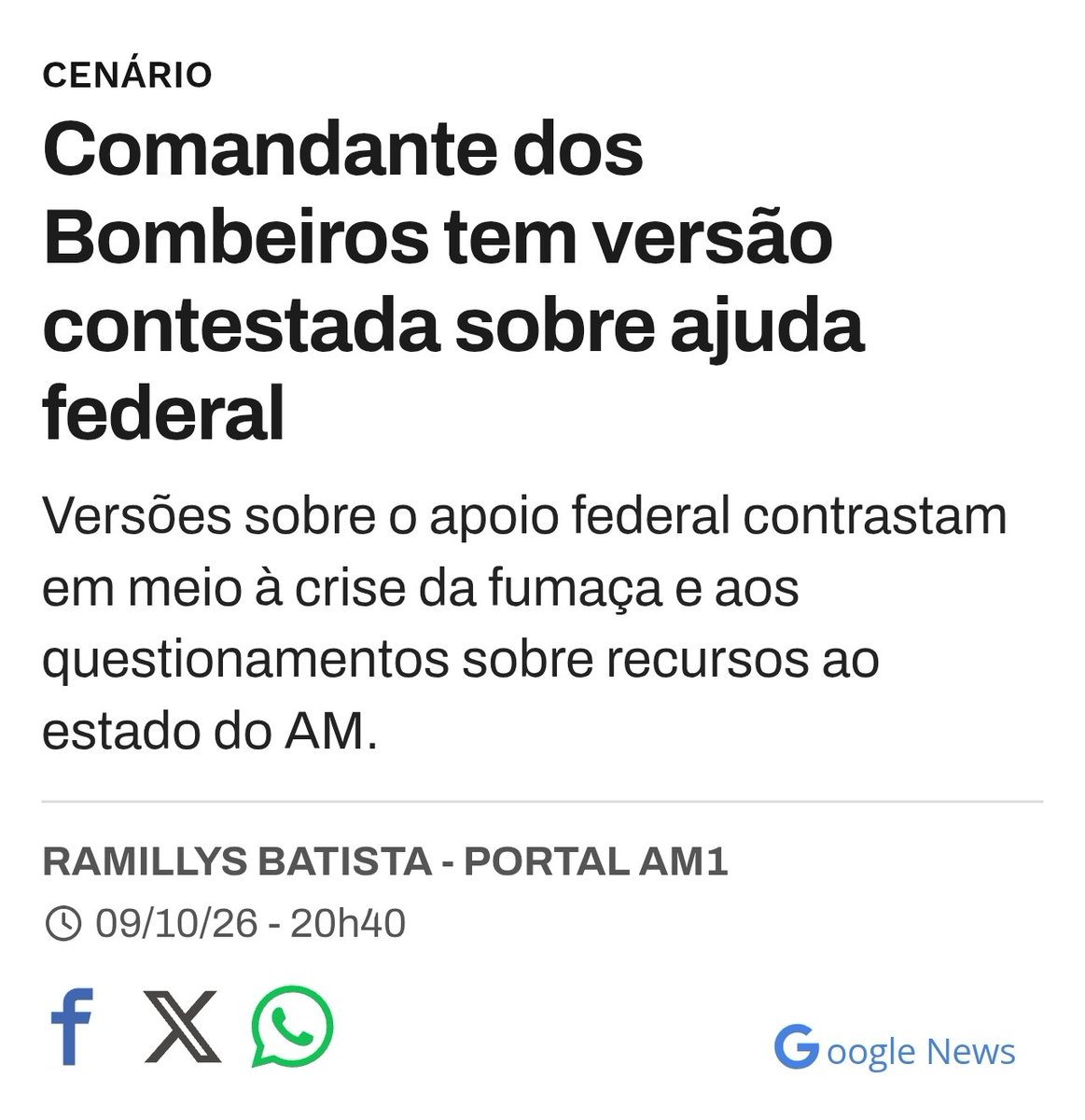 Chrisndss's tweet photo. @sigabruninho Comandante dos Bombeiros tem versão contestada sobre ajuda federal https://t.co/Sn42UpeW1q https://t.co/2D5cxcas6p