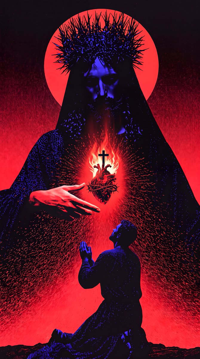 ArtifxAI's tweet photo. Divine Love. ❤️‍🔥 ✝️ https://t.co/UwWJVHmC62