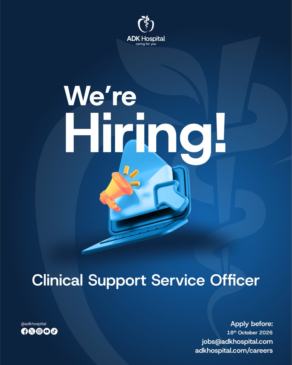 ADKHospital's tweet photo. Job Opportunities! Apply now.
to learn more: https://t.co/spZp1W4n24

#ADKHospital #CaringForYou #TeamADK https://t.co/JQivVGPm8U