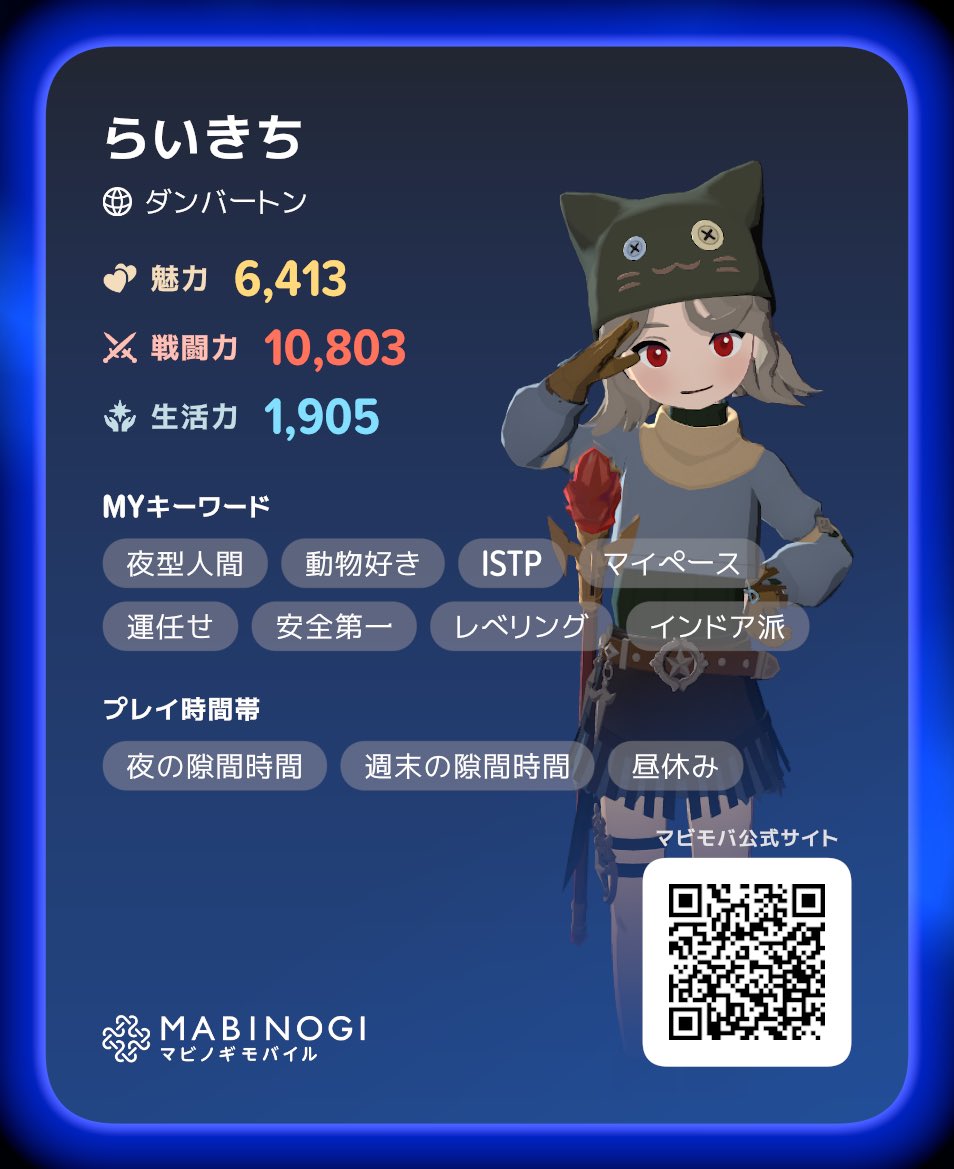ib_i_t's tweet photo. かなり成長して名前も変更したので再掲！
 #マビモバ 
 #マビノギモバイル https://t.co/lMZEPJ6gZV