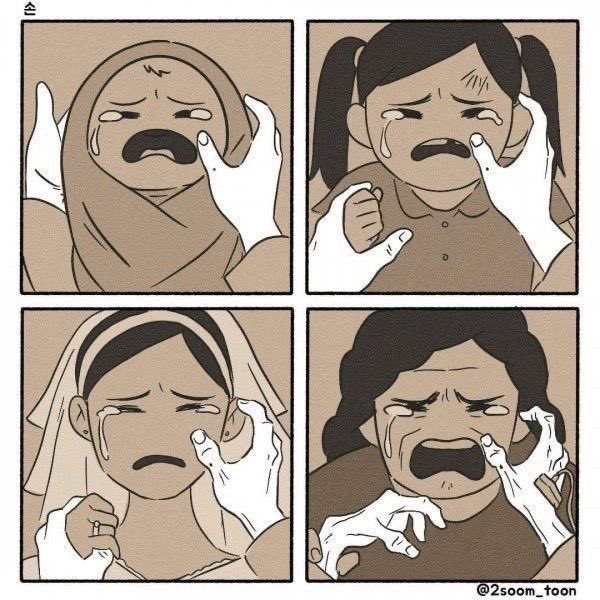 pmamtraveller's tweet photo. "Hands", created by South Korean illustrator Lee Soom, illustrates the passage of time and the comfort of a mother's touch across different stages of life. https://t.co/gYsw6zockZ