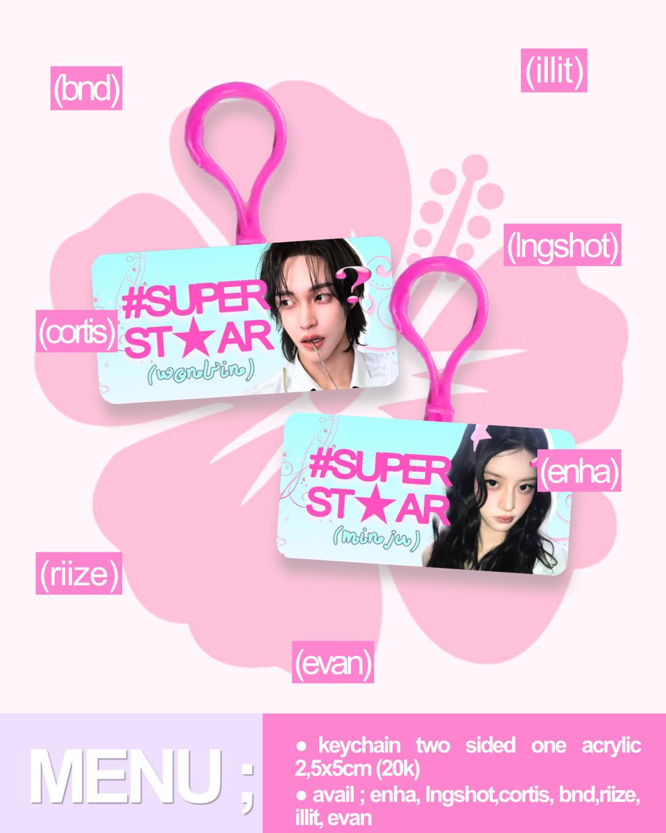 cowniepages2's tweet photo. [RT and like are very appreciated]

open pre-order superstar series by cowniepages 🪷
🪄price 18rb-20rb
🎠po period 11 oct-20 oct
 🍀WW go? Dm
₊──── 𖦹🪷୭˚.

—po form catalogue
★https://t.co/wrcZgrFRtN
—po form custom 
★https://t.co/VhO3se40C8 https://t.co/UQkW8tKFEw