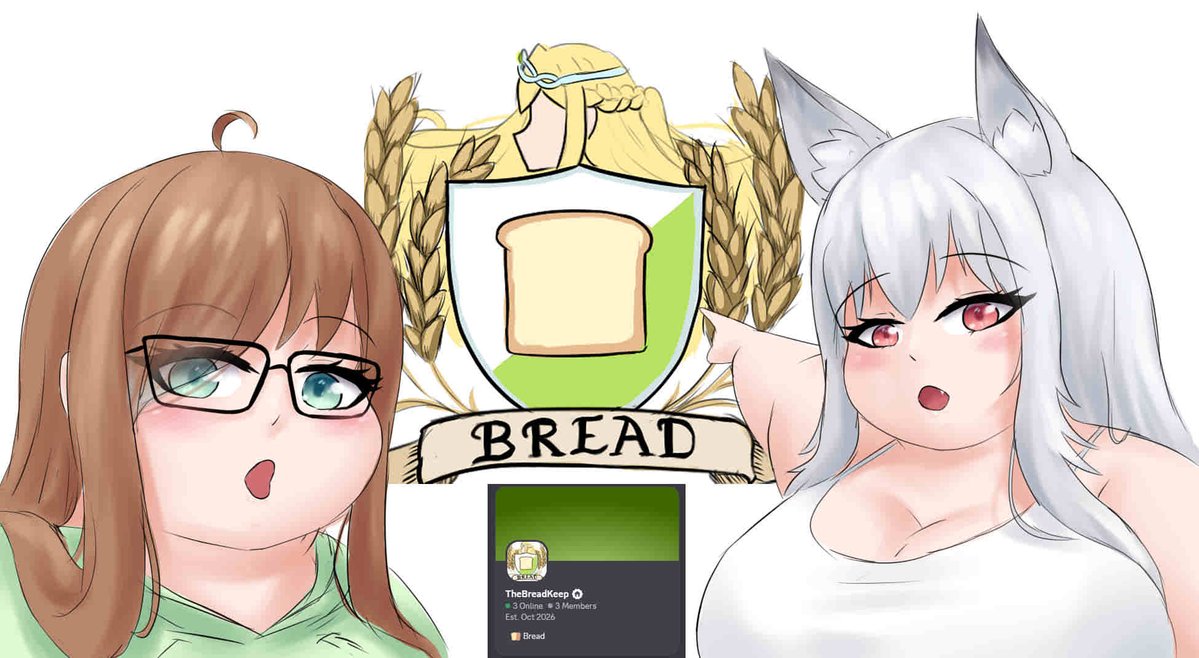 BreadGuardian's tweet photo. I'm opening up a discord server!
All who enjoy my artwork are welcome

https://t.co/ZaIw6TgcBQ

(yes I'm reusing the template I made 4 years ago, I still love it) https://t.co/pdlUg3Hb2s