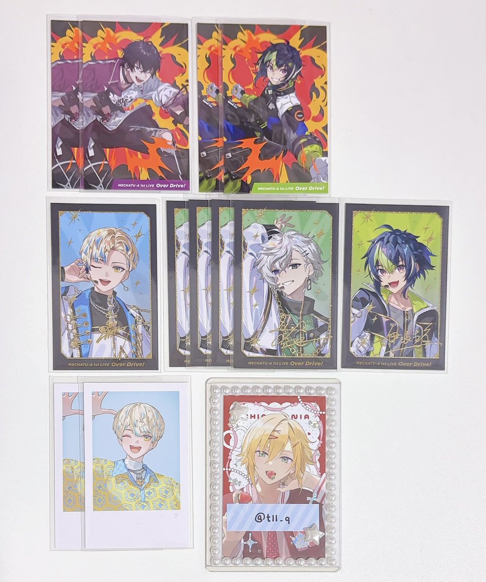 tll_q's tweet photo. 【交換/譲渡/買取】 にじさんじ MECHATU-A Over Drive! Standard Goods ランダムカード チェキ

譲 画像1

求 画像2同種♡ または定価+送料

✧郵送でのお取引
✧譲渡は絵柄ごとのみ

お気軽にお声掛けください✧ https://t.co/ec3oz8gLIJ