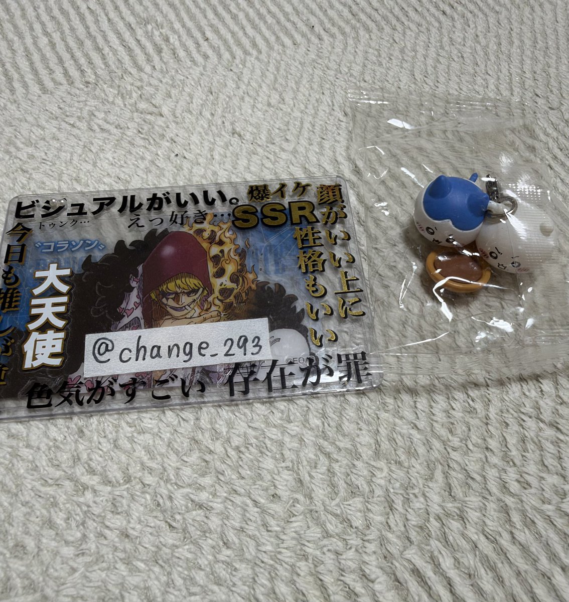 change_293's tweet photo. @fumitomohisaaa はじめまして、こんにちは。
検索より失礼いたします。
ちいかわ＆ハチワレを所持しているのですが、うさぎ＆モモンガと交換していただくことは可能でしょうか？
ご検討よろしくお願いいたします。 https://t.co/ieOI5nafOu