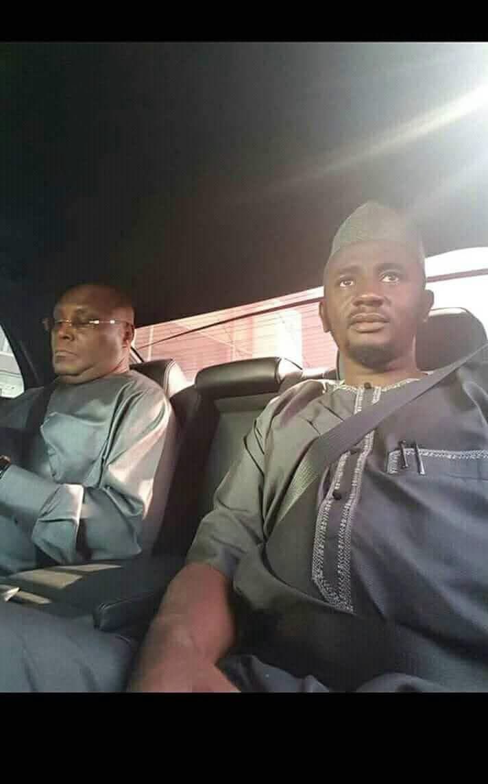 Millz_umar's tweet photo. Atiku Abubakar and alleged terrorist sponsor Shehu Buba, who reportedly worked as Atiku’s Special Adviser before. https://t.co/mLT1goPSjW