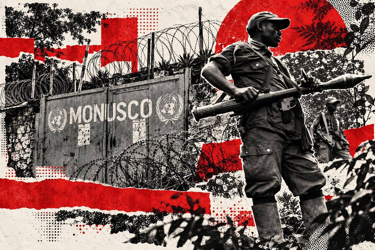 TheGreatLakesE1's tweet photo. Of MONUSCO’s hand in FDLR’s three-decade survival

🔴For nearly three decades, UN peacekeepers have operated in eastern DRC with successive mandates to disarm armed groups. Yet the Kinshasa-backed FDLR genocidal group, one of the region’s most notorious militias, remains active. Its endurance raises questions about the UN mission’s priorities, its military partnerships, and the consequences of repeatedly failing to eliminate a threat rooted in the 1994 Genocide against the Tutsi in Rwanda.

🔴Since 2022, UN and Human Rights Watch reports have described Congolese military support to FDLR, including weapons, ammunition, and operational coordination. MONUSCO is supporting a national army whose battlefield partners include a genocidal militia the UN itself had repeatedly demanded be disarmed.

🔴On February 2, 2024, a MONUSCO helicopter evacuating wounded fighters of the Congolese army coalition near Karuba, in the Masisi territory of North Kivu, came under fire. Two UN peacekeepers were wounded. The incident, documented by MONUSCO and UN investigators, demonstrated the mission's direct battlefield medical support to the FARDC-FDLR coalition. Military sources have confirmed that MONUSCO helicopters evacuated wounded FDLR combatants and that UN-supplied equipment reached the genocidal group.

🔴UN investigations confirm FARDC-FDLR cooperation and Congolese military supplies to the FDLR but hide that MONUSCO knowingly armed or evacuated FDLR fighters.

🔴Why did MONUSCO failed to end FDLR's armed presence and keep supporting successive Congolese military partnerships that allowed the genocidal group to survive, despite having a mandate to confront it? For a mission entrusted with restoring security in eastern DRC, the FDLR's continued existence represents an enduring strategic failure, despite costing over USD 1 billion every year. It is safe to say the mission has been useless to DRC and the region at large.

Read:https://t.co/fd5CLxHZan