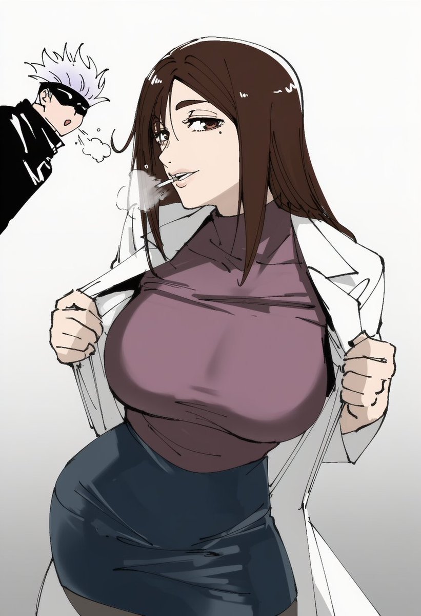 SinWavebfh2's tweet photo. Gojo likes shoko breasts a little too much (sfw) https://t.co/RcTWZ9OkGM