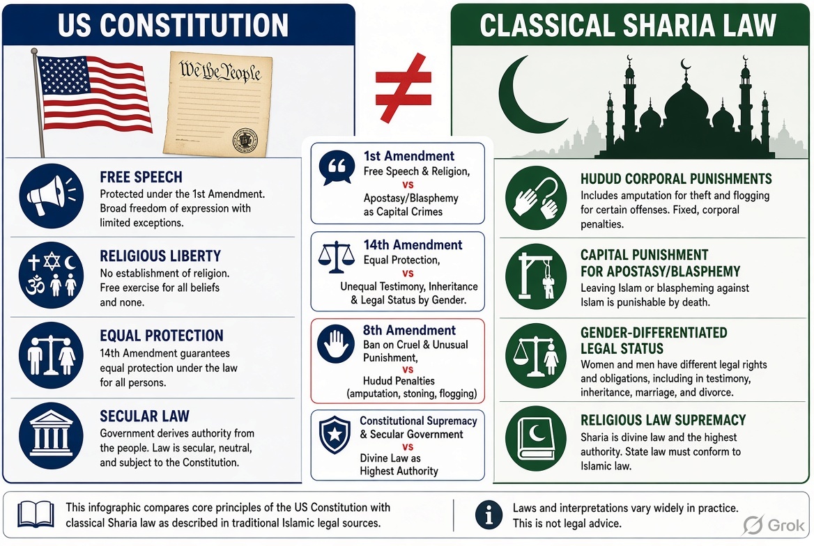 308Mark59708's tweet photo. @WallStreetApes Sharia Law is incompatible with the USA Constitution. https://t.co/XFxh1mgdeD