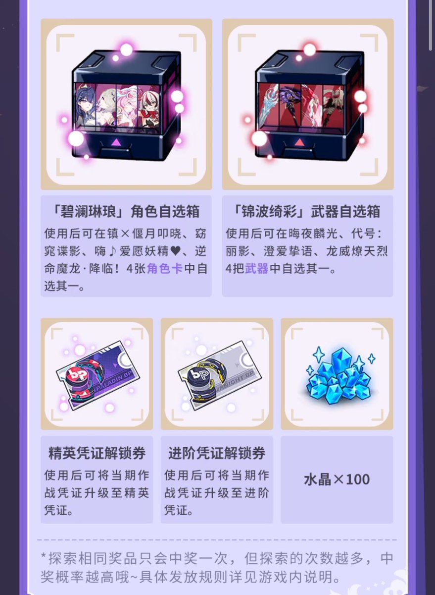 jar0xx's tweet photo. LETS GOOOOO AS EXPECTED MOST OF THE ANNIVERSARY REWARDS ARE COMING TO GLOBAL!! (two free battlesuits, skin and weapon and bunch of pulls and other materials) 

the raffle with merch, battlesuits, bps etc. might come for glb anni then who knows https://t.co/o3DXjKS16t