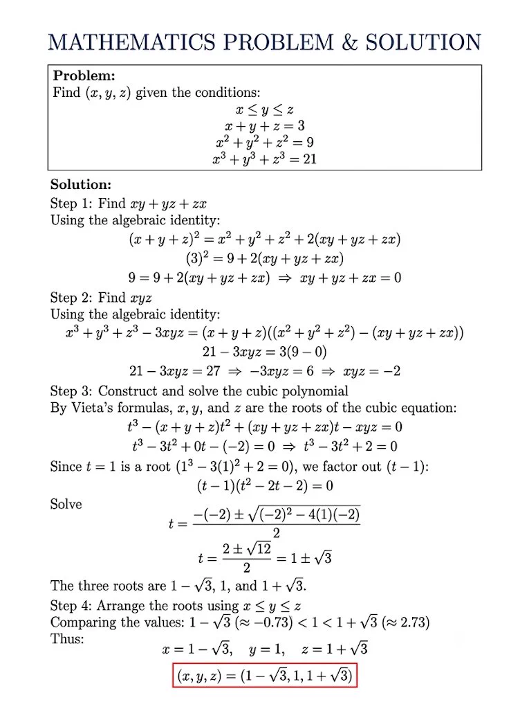 MATHEMATICSLOVER on X: 
