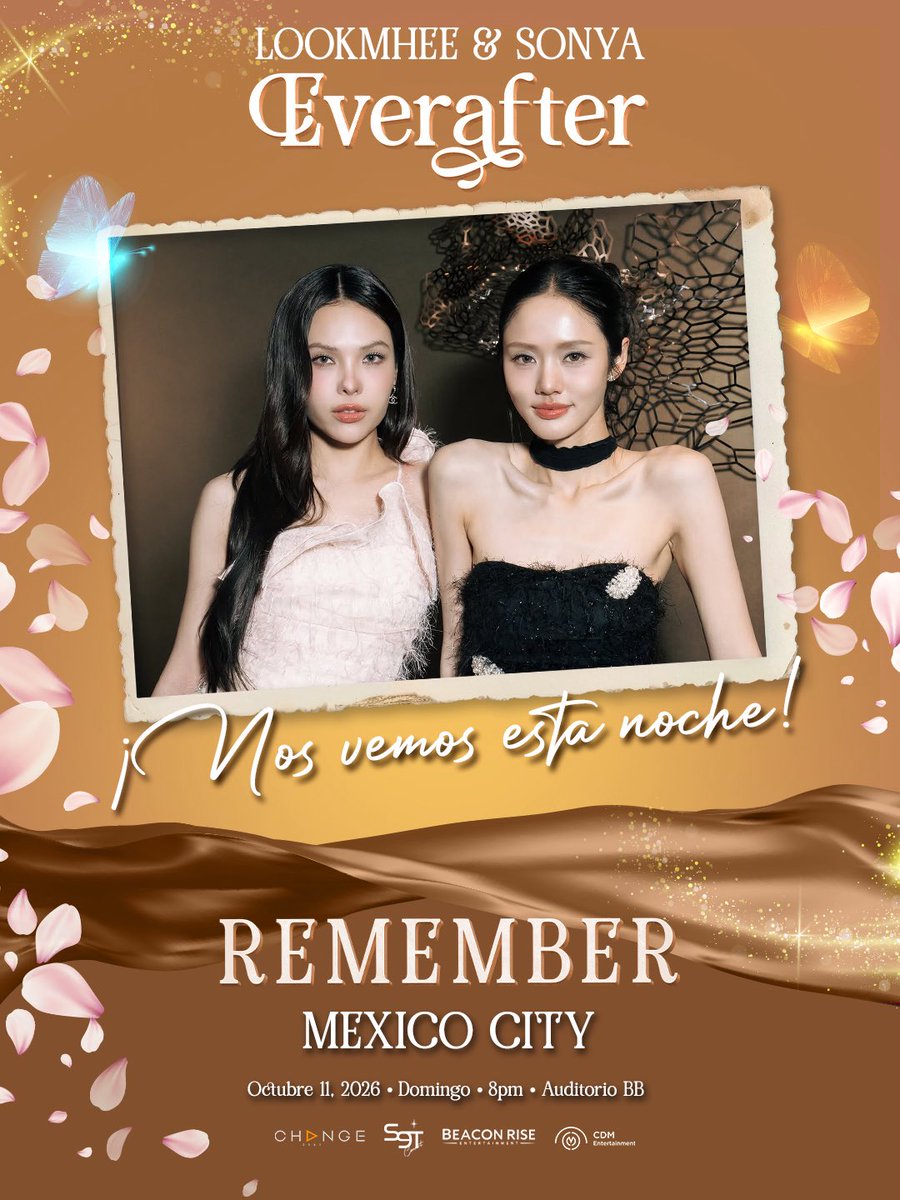 S9TConcert's tweet photo. ¡Llegó el gran día!

Nos vemos en #LMSYRememberInMexicoCity ✨

#LMSYEVERAFTER
#LookmheeSonya https://t.co/S1fUSJJzfX