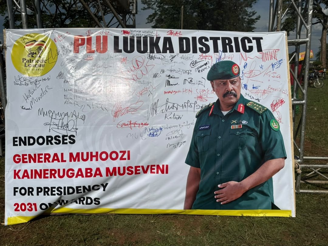 DocusKagweri's tweet photo. Yesterday, luuka district endorsed Gen Muhoozi Kainerugaba as the next president of Uganda 2031. I led the organisation of the event with my fellow plu leaders.

I want to thank our regional coordinator @SamuelNabeetaM and his deputy Mr.Mukembo, the people of luuka especially,@NMuwumba ,@kirunda_faruk ,Hon Kisa S,Hon Nabirye Annet,Hon Bagole ,the luuka plu district executive, all plu Subcounty c/ps, Rdcs,Dpc,C/m lcv, all district leaders for the great support, attendance and contributions towards the success of the event. 

Indeed @mkainerugaba is the next president of Uganda.