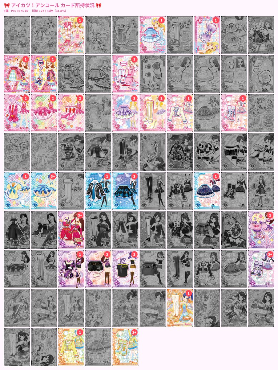 rau0199's tweet photo. アイカツ アイカツアンコール カード 交換

【譲】画像1枚目
【求】画像2枚目の未所持カード

「小花柄イエローワンピ」、「サンシャインスターウェイ」を優先で求めております！

仙台 駅周辺手渡し可能な方お気軽にお声がけ下さい！

⬇

#アイカツ
#アイカツアンコール https://t.co/tb26sXxzER
