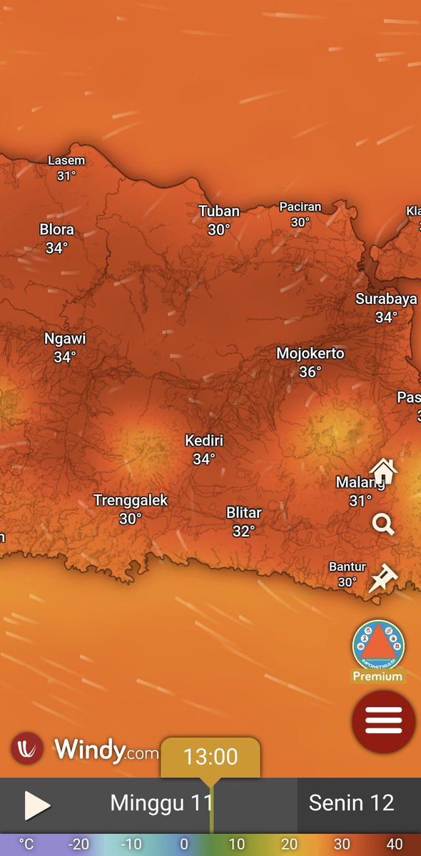 infomitigasi's tweet photo. inilah tempat-tempa yang membara siang ini. bagaimana dengan wilayah kalian? https://t.co/RrjXYTH3cQ