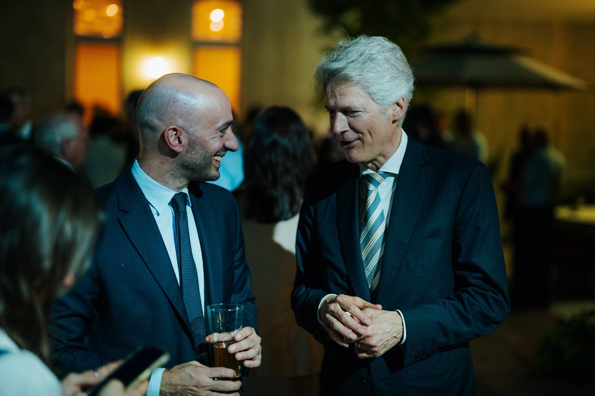 GermanAmbIndia's tweet photo. After two days of intense discussions at the @MunSecConf Munich Leaders Meeting in Delhi, I had the pleasure to host participants and members of India’s bright strategic community for a farewell reception. India is visibly moving to the centre of strategic discussions worldwide. https://t.co/ZUPekidI2t
