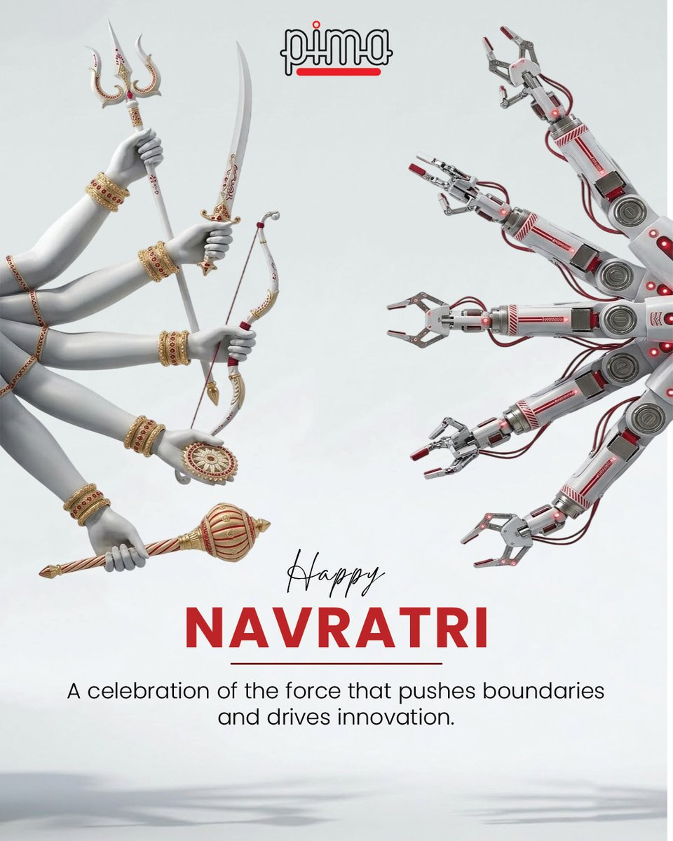 PimaControls's tweet photo. A celebration of the force that pushes boundaries and drives innovation.

This Navratri, may the strength of Maa Durga inspire us to overcome challenges and move towards a brighter, more progressive future.

PIMA wishes everyone a Happy Navratri. https://t.co/7luoZmN9YF