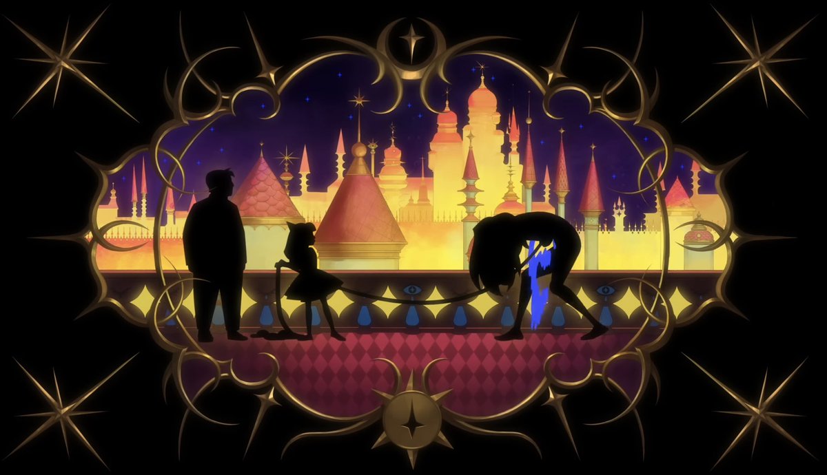 IrrelevantCrit's tweet photo. @uzibian Yeah and the visual symbolism amplifies it so much. This shot is why I interpret their dynamic as a “daughter who just wanted the perfect mother” https://t.co/8hUEx6aBEL