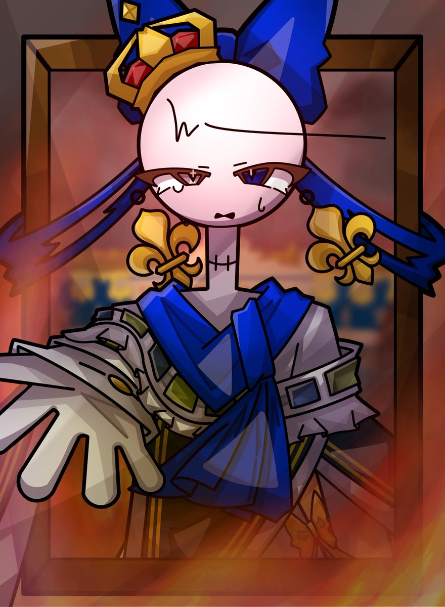 Poteto_Hanbaaga's tweet photo. #カントリーヒューマンズ #カ��ヒュ #CountryHumans 
🇫🇷王国さん！！ https://t.co/7FfgImxyVq
