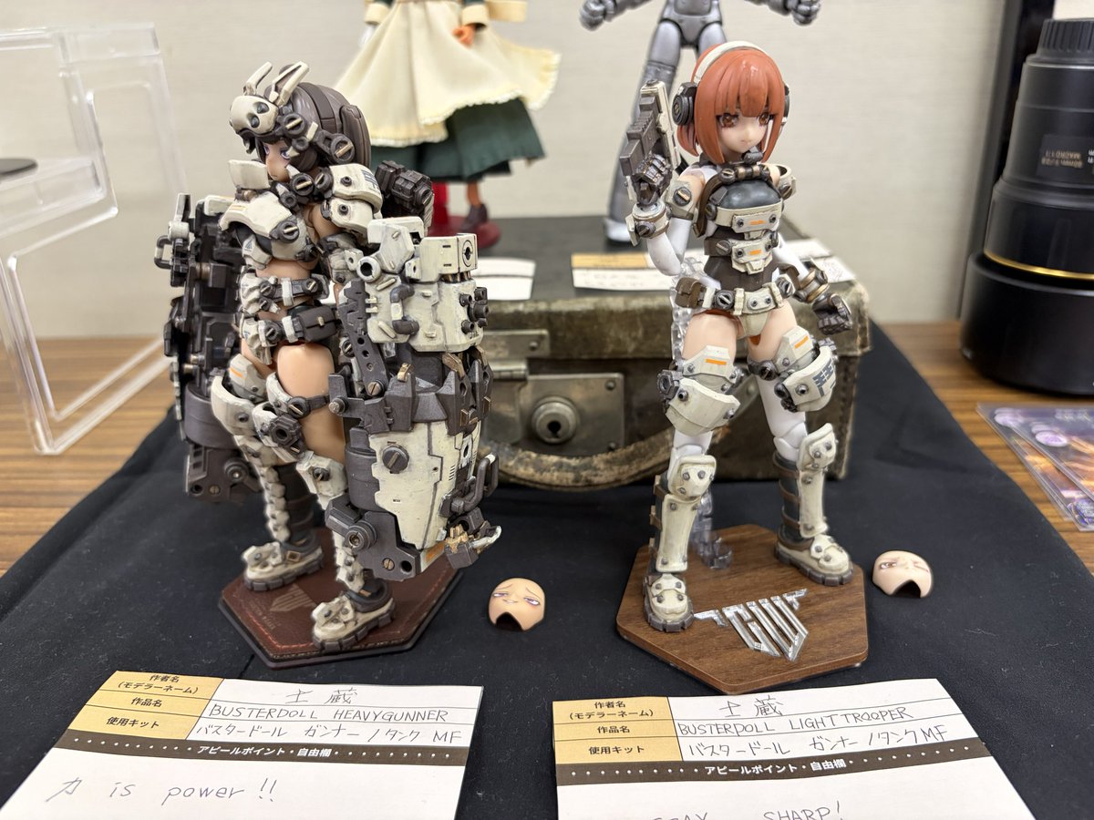 sunayu94's tweet photo. #関西ガルプラ展示会 https://t.co/PpUnVtyAlt