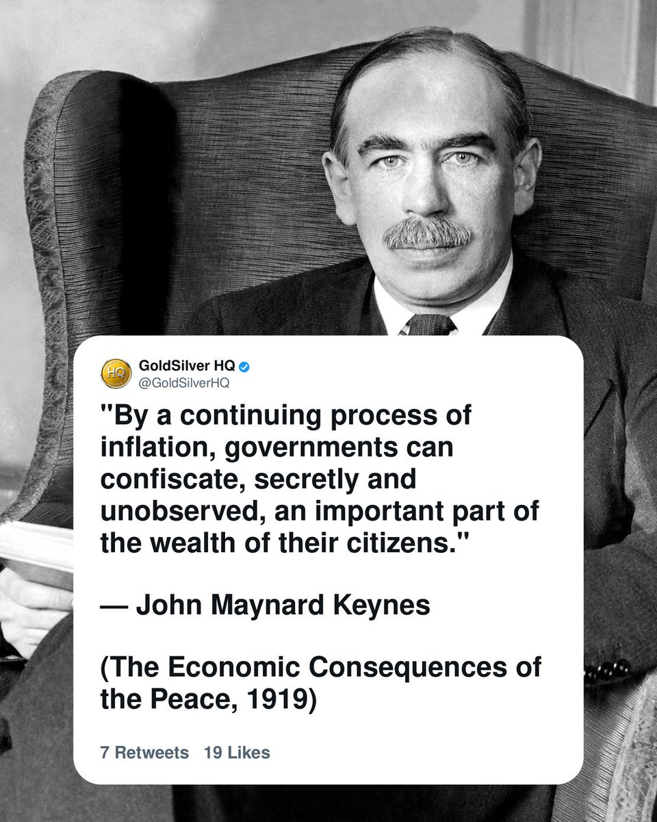 GoldSilverHQ's tweet photo. Keynesian wisdom: https://t.co/d3ne8lTXSe