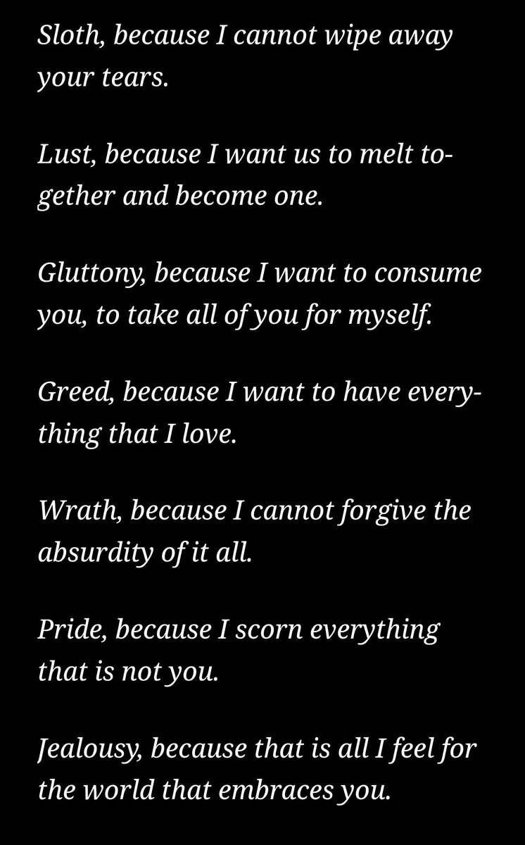 omer97332361331's tweet photo. The Seven Deadly Sins of Natsuki Subaru. https://t.co/1LGtmpFYGf