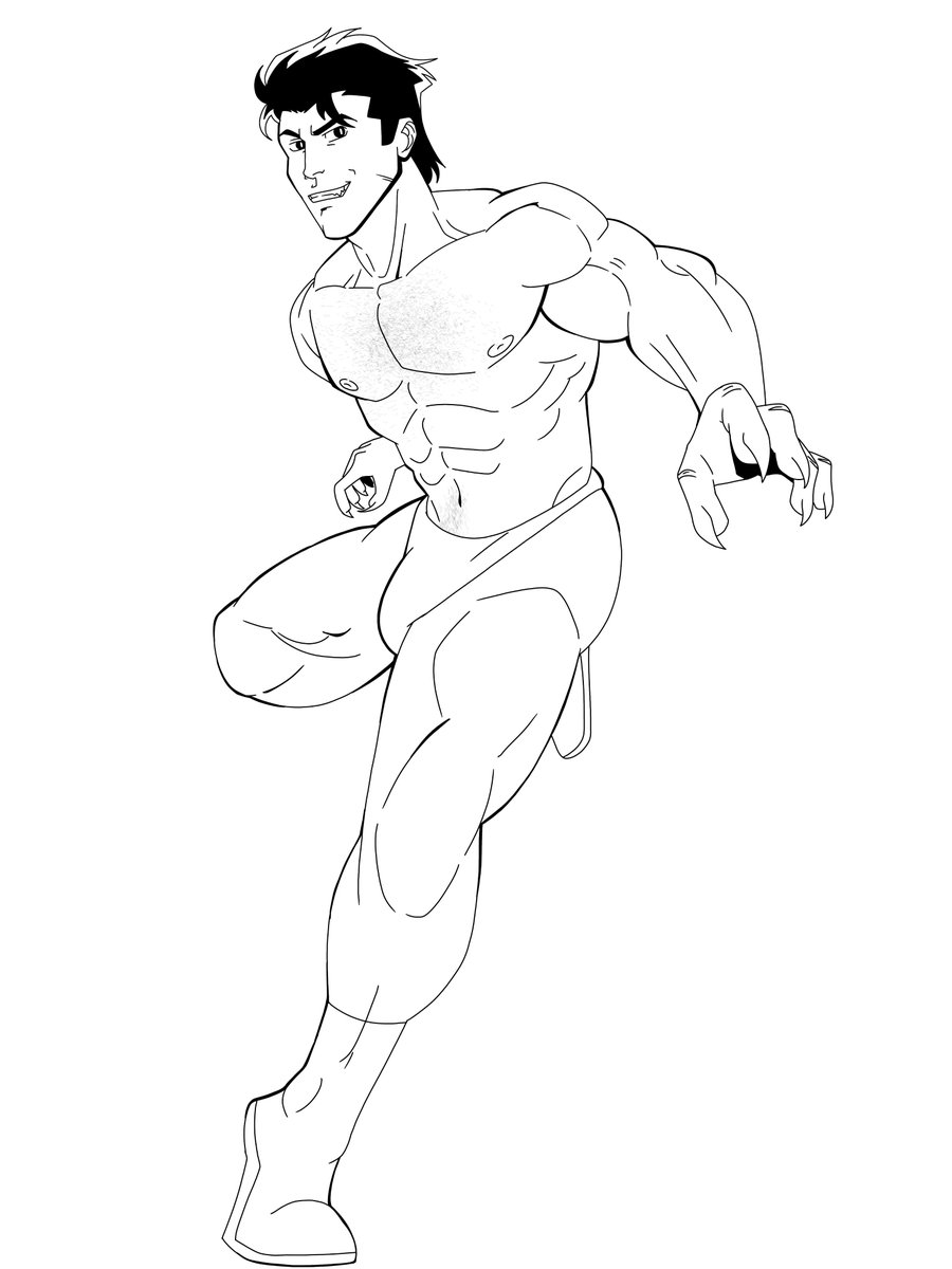 ShiestyHood783's tweet photo. My invincible OC again Haha
Lizard Mark ‼️💚
-----------
#NSFW #Invincible #LizardMark #NewArt
It's my first time drawing Lizard like this https://t.co/Zjljwz13hL