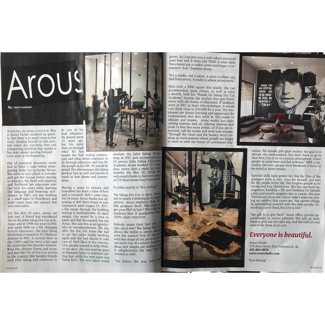 ItzelvbMcConJsA's tweet photo. Read about Arous Studio in the August issue of Shop In RI Magazine. @shopinri @arousstudio https://t.co/HFn2YMlmYC