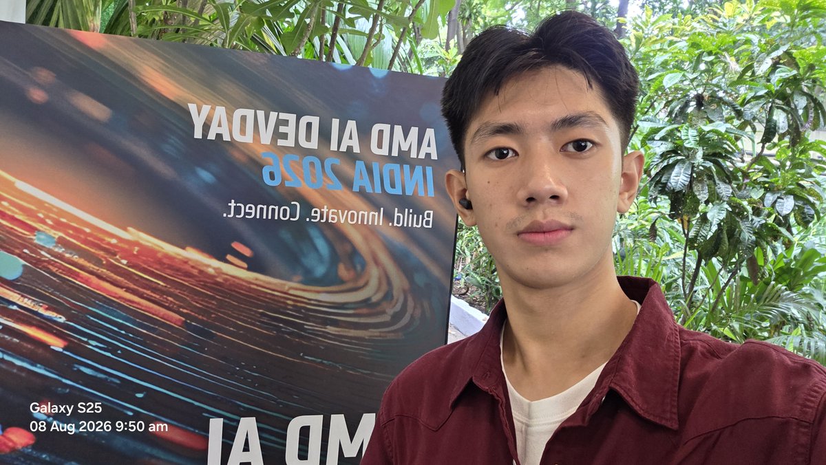 SudarshanRk3's tweet photo. Had an incredible experience at #AMDAiDevDayIndia2026 in Bengaluru!
Exploring the latest advancements in AI, PyTorch, Intelligent Physical AI Systems, and Human–Robot Collaboration was a valuable learning experience.

Looking forward to connecting with fellow developers, AI/ML enthusiasts, AMD engineers, researchers, and innovators who are passionate about building the future of technology.

Excited to exchange ideas, learn from the community, collaborate on meaningful projects, and explore new opportunities in AI and software development. 

#AMD #AI #MachineLearning #PyTorch #Developers