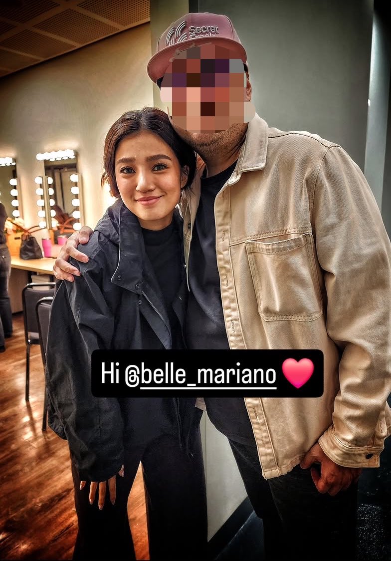 doughnbil's tweet photo. Hi there #BelleMariano 🤍 with the son of Direk Bobot. https://t.co/yFrJ7x7LTq