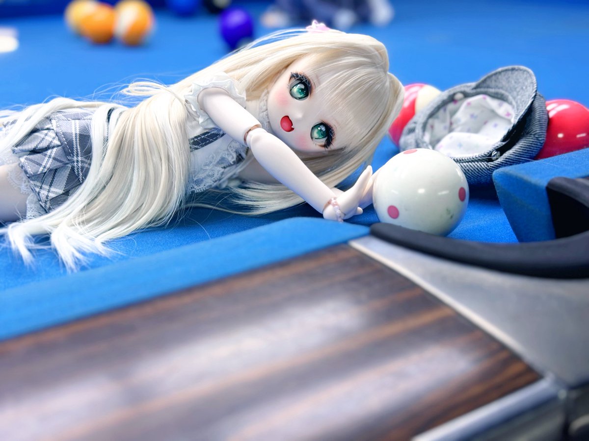 chazuke_doll's tweet photo. もえかちゃん、ちょっと待って～！🤣
白いボールは入れちゃダメだよ～！🎱💦

#ドール写真 #MDDはいいぞ #GAIAっ子 https://t.co/zKlXhsoZUw