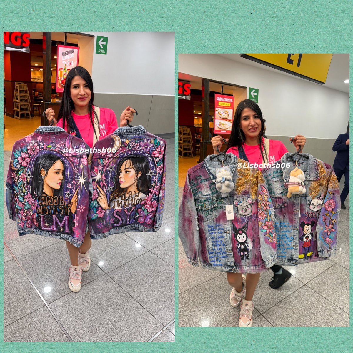 Lisbeth9222's tweet photo. 🇨🇴❤️🇹🇭  Gracias por recibirlos; fue una misión que creía imposible pero nada es imposible cuando crees y confías ✨🫶🏻💫🫰🏻 Espero realmente les haya gustado 😘🥰

With love, Lis. 🫶🏻 
@Lookmheewang @sonyasarann 
#lookmhee #sonyasaranphat #lmsy #lmsyrememberinmexicocity https://t.co/1rKK8wQOSI