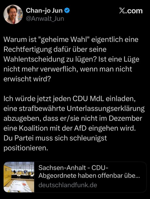 sexual_moon's tweet photo. Nur so kann "UNSERE DEMOKRATIE" gerettet werden.
Wenn man schon am frühen Sonntagmorgen Appetit auf die Nr. 42 süß-sauer bekommt.
#DieGuten™️ https://t.co/iHKeFHb8Nf