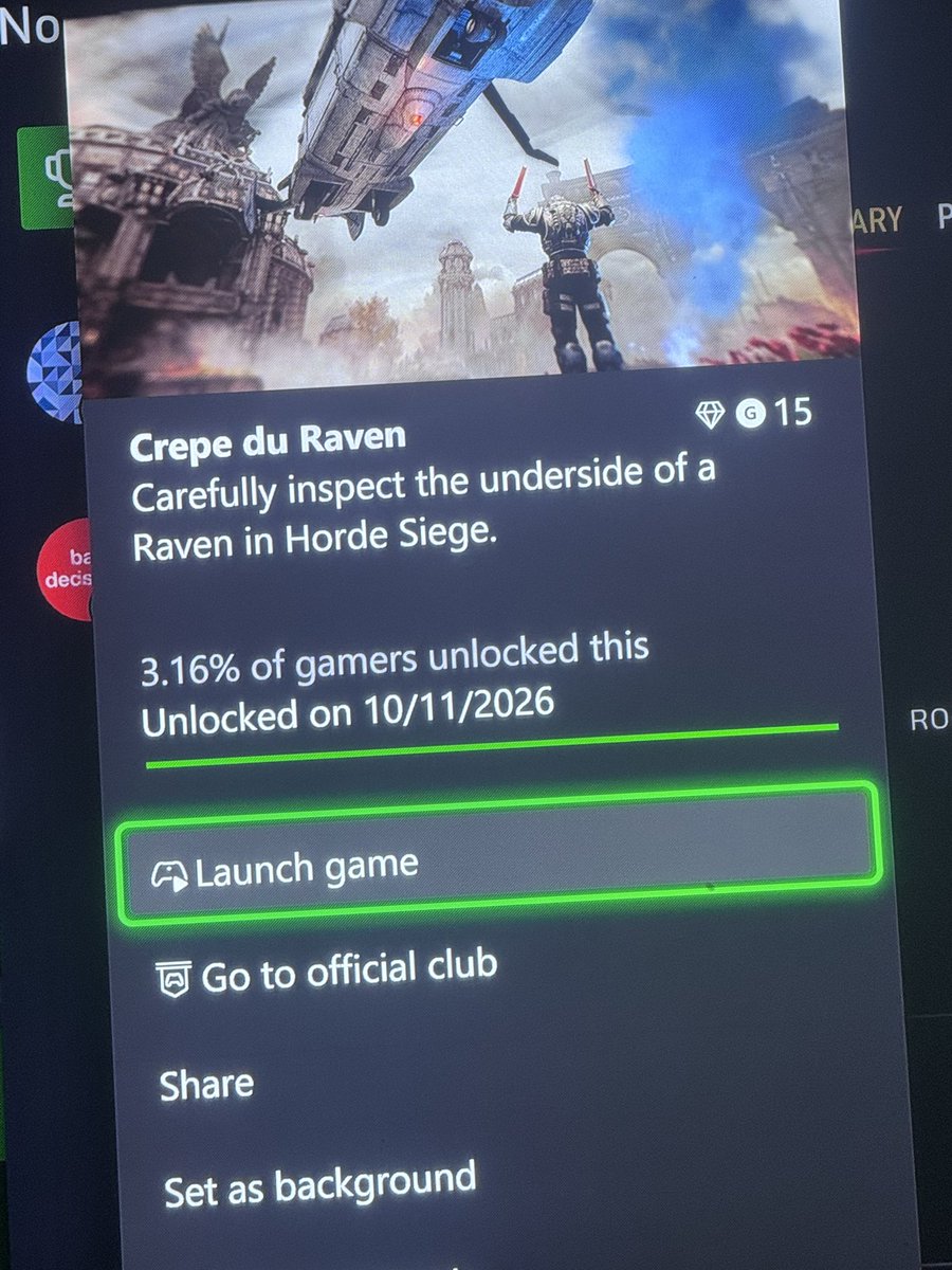 sodaking's tweet photo. Also is anyone in #GoWEDay wonders if you die if a raven lands on you during extract, YES and it gives you an achievement lolz. Good wording.
#GearsEDay https://t.co/fh2bcmUeiO